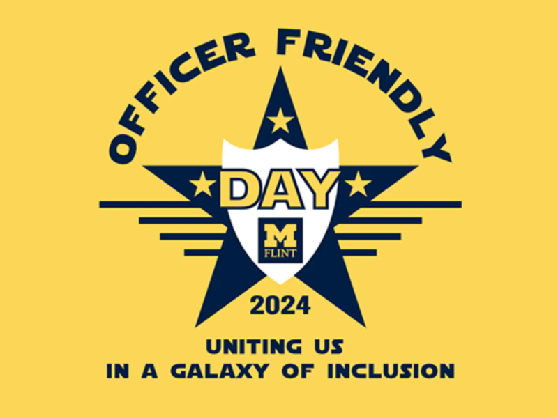Officer Friendly Day 2024 at UM-Flint Campus!